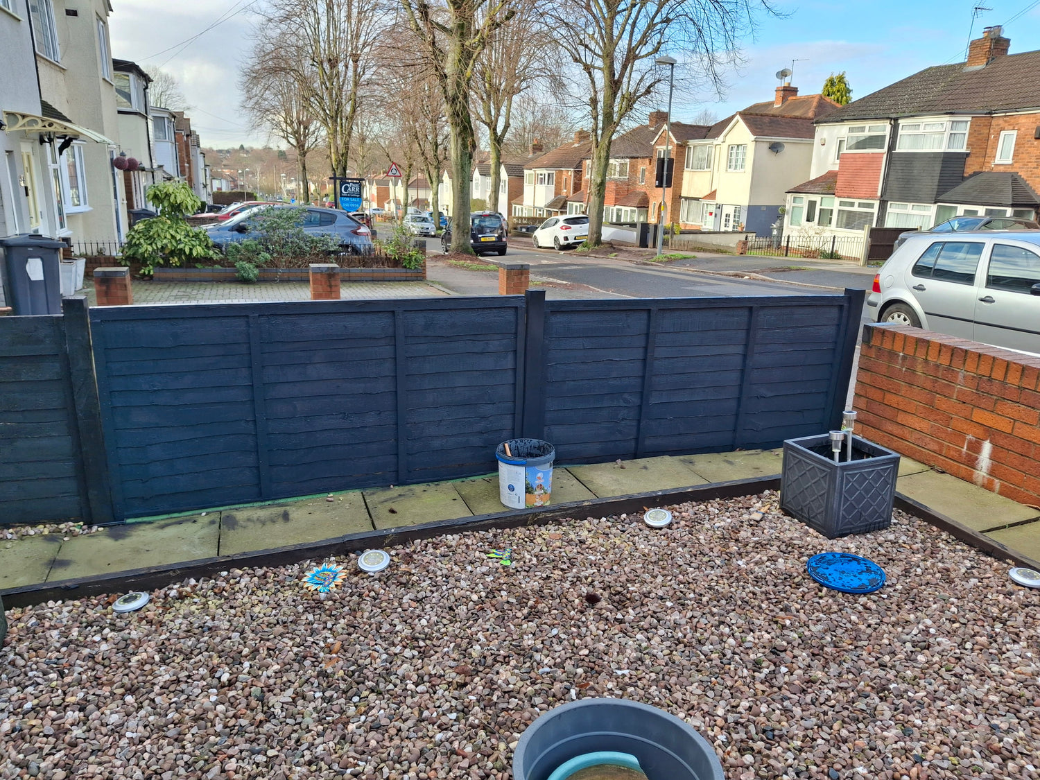 Fence Staining & Painting